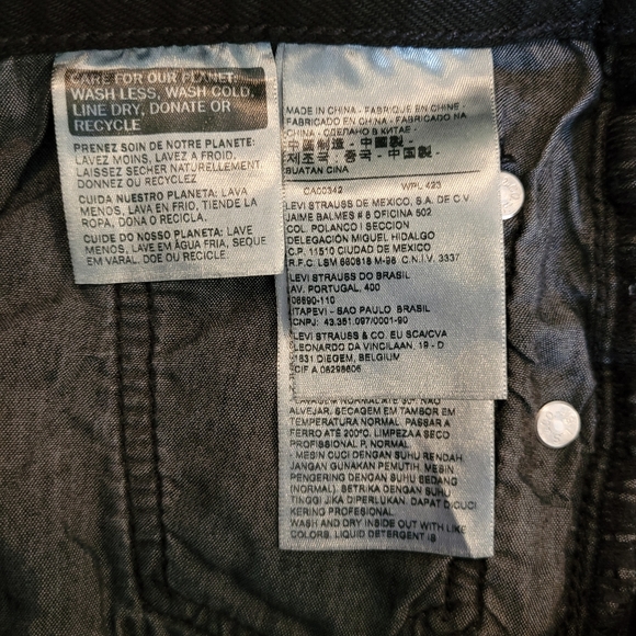 LEVI'S 501 Premium Slouch Shorts, like new size 26 - Picture 13 of 15